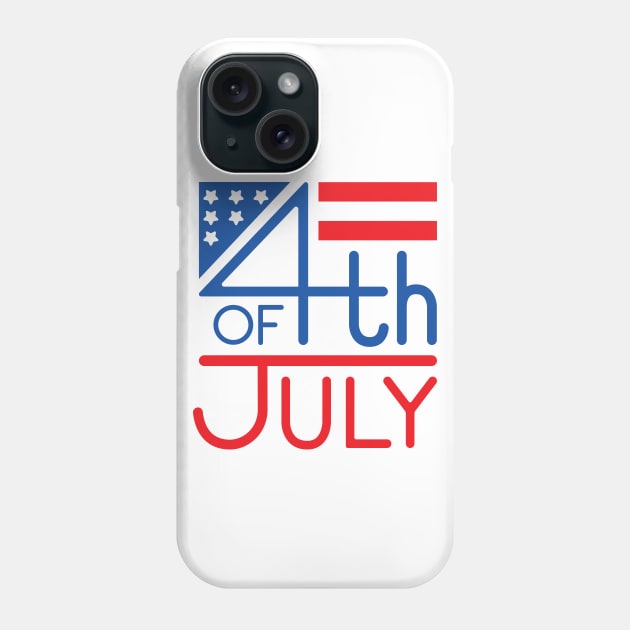 Fourth of July Phone Case by TheMoodyDecor