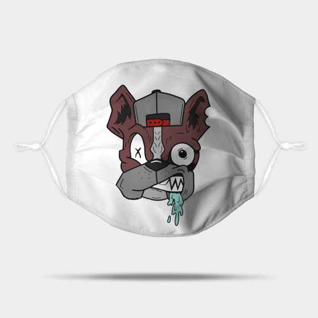 Snarling Dog Dog Mask Teepublic