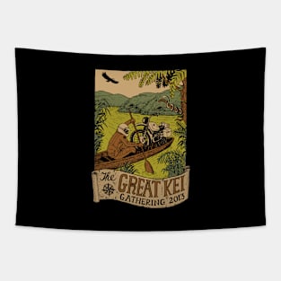 Vintage Rider Tapestry