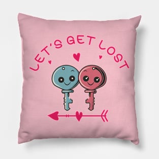 Let's Get Lost Pillow