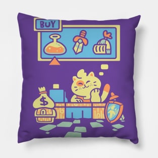 Cat RPG Pillow