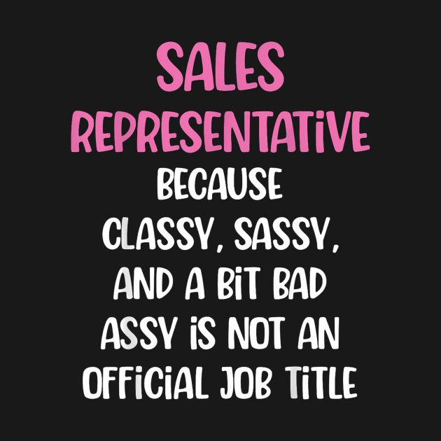 Sales Representative, Female Sales Representative by TranquilTea Haven