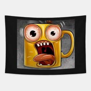 funny mug Tapestry