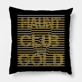 Haunt Club Gold Behind the Veil Pillow