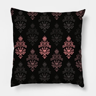 Dark Pastel Haunted Mansion Wallpaper Pillow