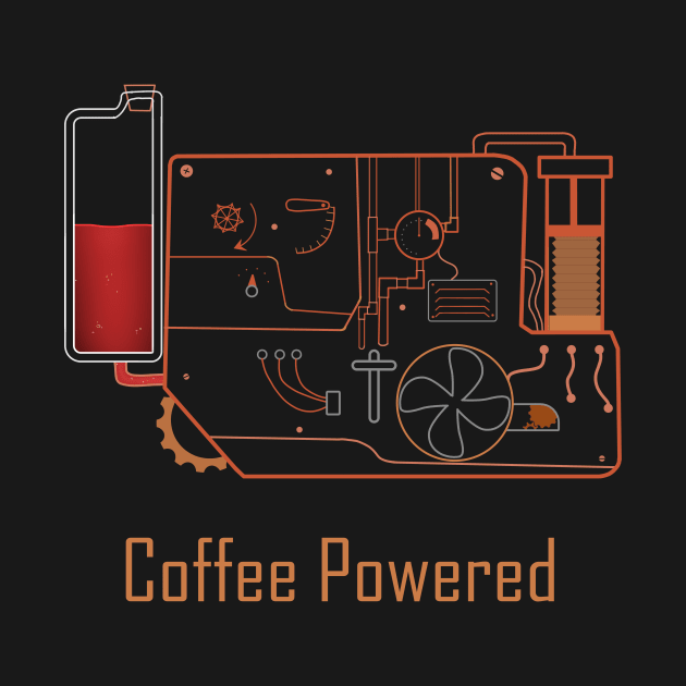 Coffee powered by Trashy_design