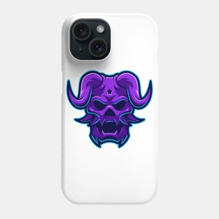 Goat skull Phone Case