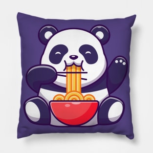 Ramen Panda Pillow