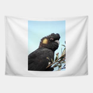 Yellow-tailed Black Cockatoo Tapestry