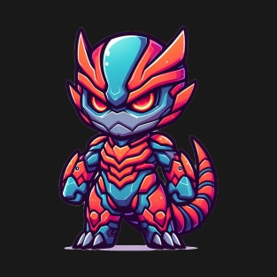 Chibi mecha kaiju armor T-Shirt