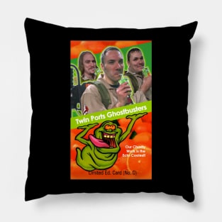 Twin Ports Ghostbusters Trading Card #0 Pillow