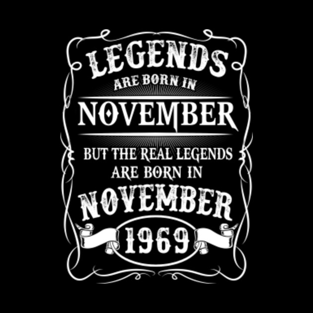 Legends are Born in November 1960
