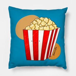 A Box of Popcorn Pillow