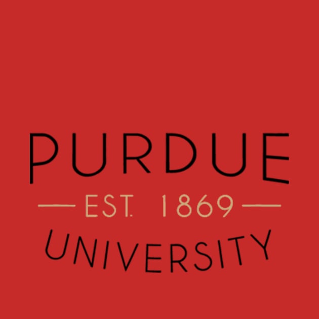 Purdue University Boilermakers Simple by YASSIN DESIGNER