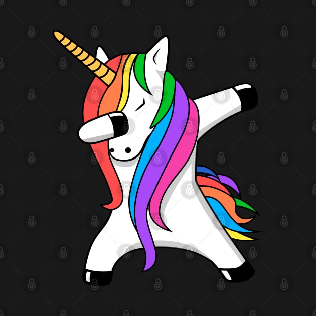 Dabbing Unicorn by Yeldar