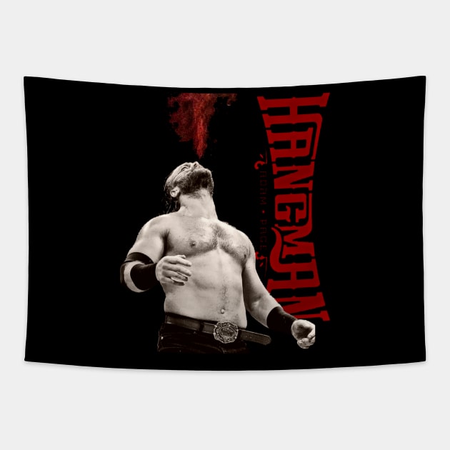 Hangman "Blood Series" Tapestry by WrestlingThrowbacks