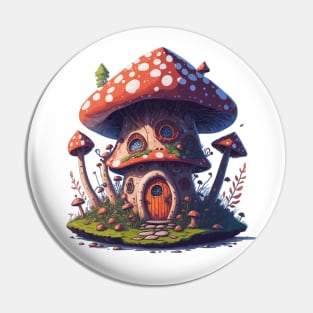 Magic mushroom house Pin