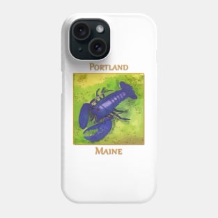 Portland Maine, Rare Blue Lobster Phone Case