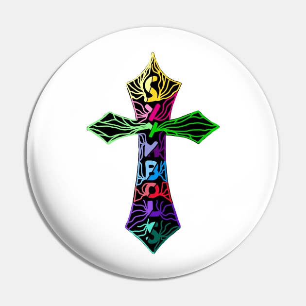 Syymbols Cross Pin by Syymbols