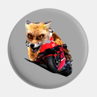 Fox Leading Race Day Pin