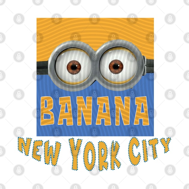 DESPICABLE MINION AMERICA NEW YORK CITY by LuckYA