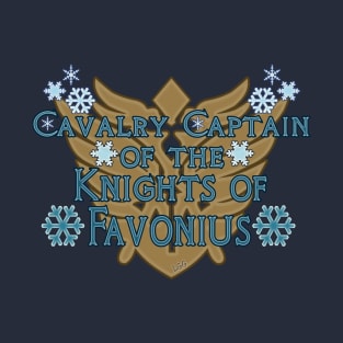 Cavalry Captain of The Knights of Favonius T-Shirt