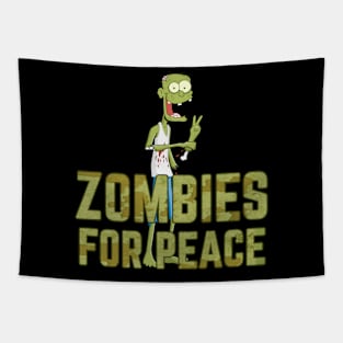 Zombies for peace Tapestry