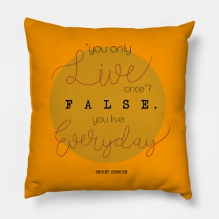 YOLO? False. Pillow