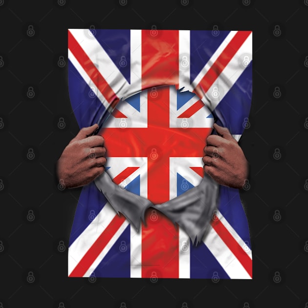 Great Britain Flag Great Britain Flag Ripped - Gift for British From Great Britain by Country Flags