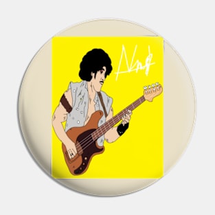 Bassist Arts Drawing Pin