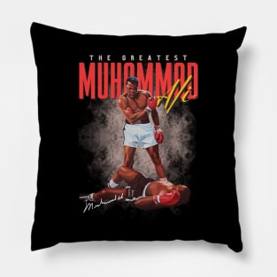 Muhammad Ali Original Aesthetic Tribute 〶 Pillow