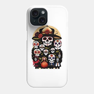 skull family Phone Case