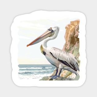 Pelican Art Magnet