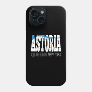 Fun Cool Astoria Queens New York with Subway Map NYC Phone Case