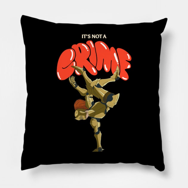 IT'S NOT A CRIME | Cool Medieval Knights Armour! Pillow by VISUALUV