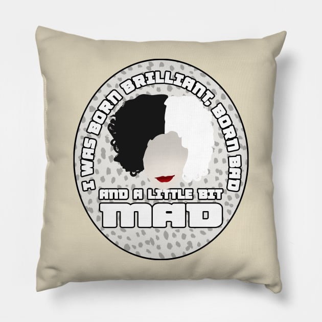 You are Estella, not Cruella Pillow by thearkhive