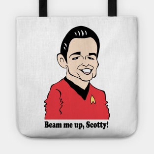 ENGINEER SCOTTY FAN ART Tote