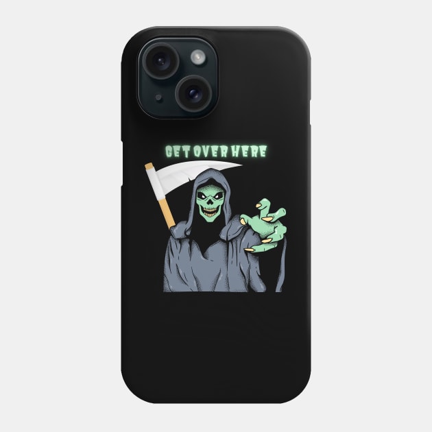 Halloween Grim Reaper Phone Case by MagicTrick