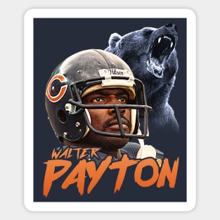 Walter Payton - Sweetness  Sticker for Sale by RitualShirtsss