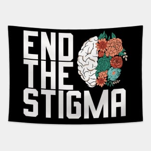 End The Stigma Mental Health Awareness Tapestry