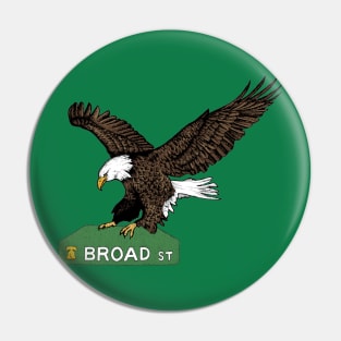 Philly Broad Street Eagle Pin