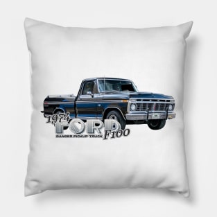 1974 Ford F-100 Ranger Pickup Truck Pillow