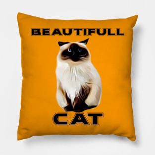 beautifull cat Pillow