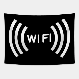 WiFi Sign Tapestry