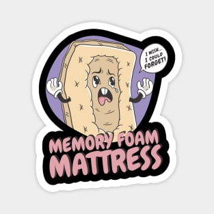 Funny Memory Foam Mattress Magnet