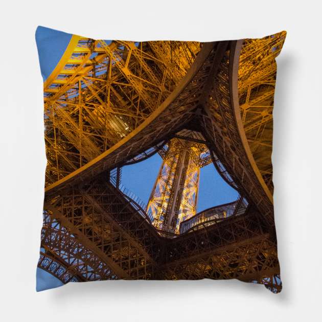 View from Below Pillow by Memories4you