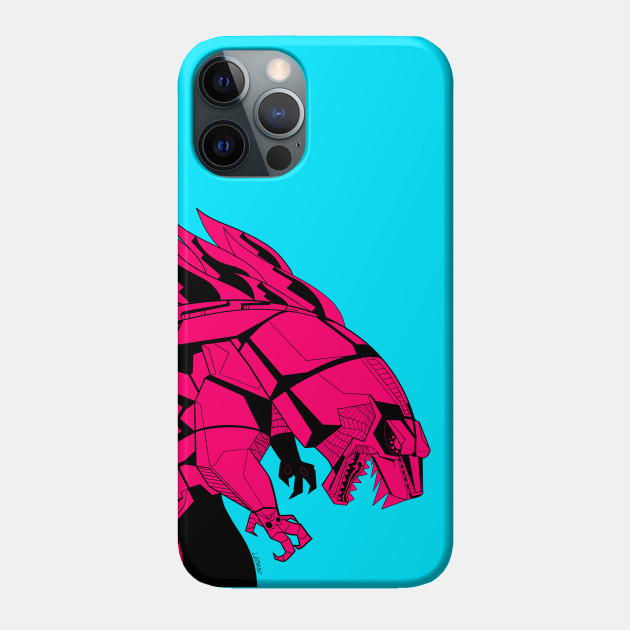 the techno kaiju mechagodzilla - Mechagodzilla - Phone Case