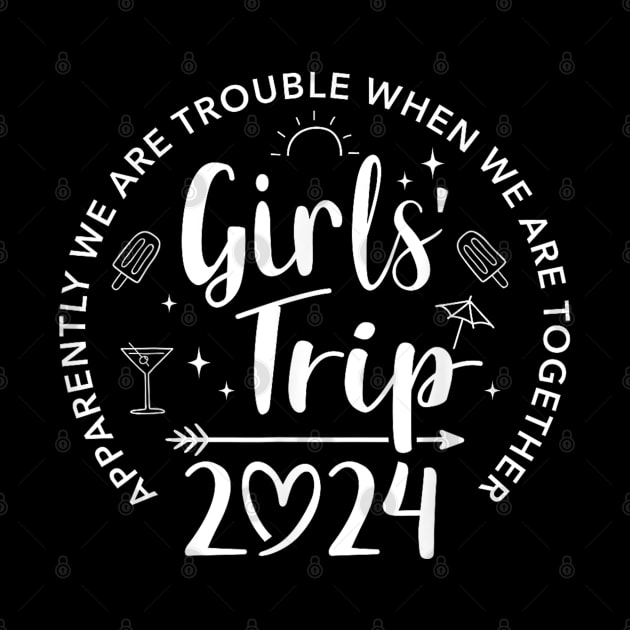 Warning Girls Trip In Progress by lunacreat