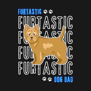 Cairn Terrier Dog Dad Cute Cairn Terrier Furtatsic Dog Dad Dog Lover T-Shirt