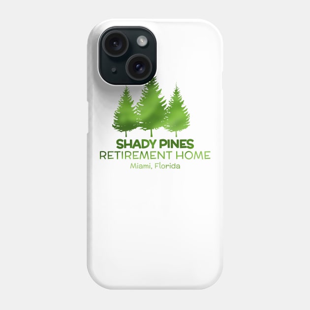 Shady Pines, Ma! Phone Case by Everydaydesigns